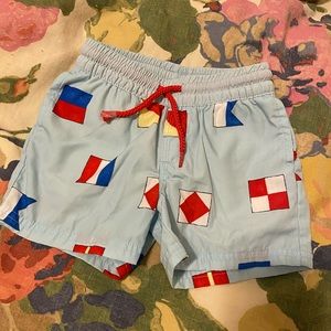 The Beaufort Bonnet Company baby boys swim trunks, EUC, size 18-24 months